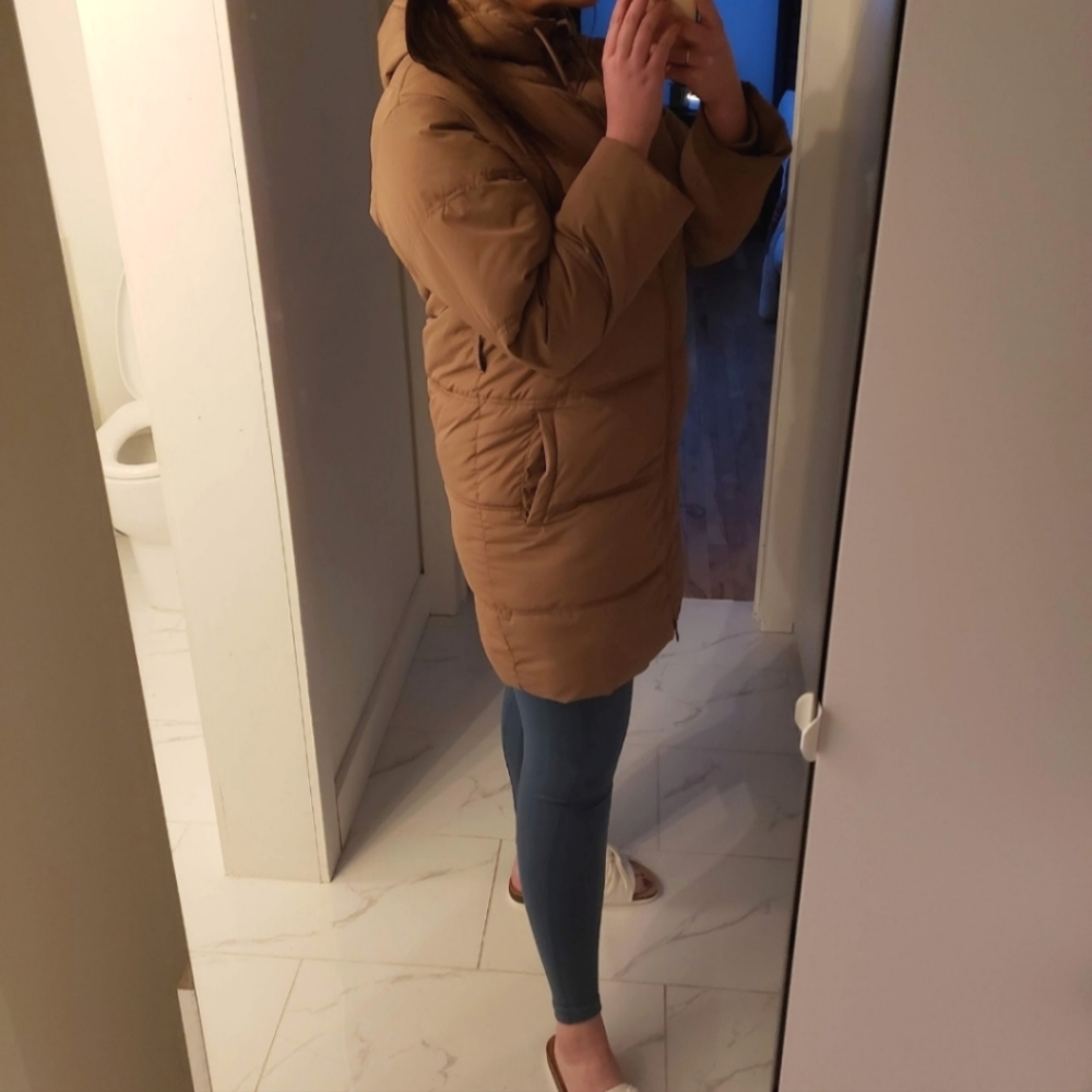 Pink pugfer jacket